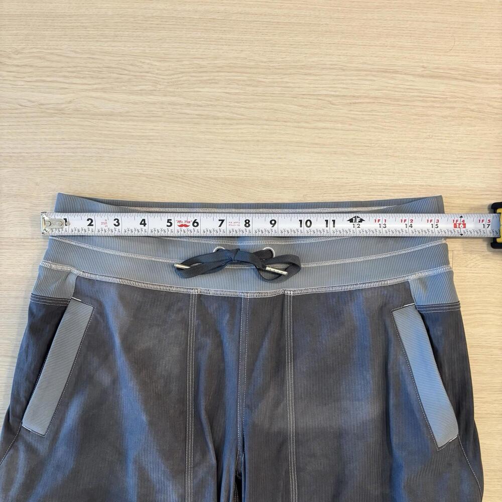 Lululemon Dance Studio Pant III Lined Mid-Rise Full Length Blue/Grey Size 8 EUC - Picture 6 of 7